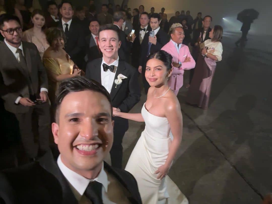 Celebrities at Arjo and Maine’s Wedding Ceremony